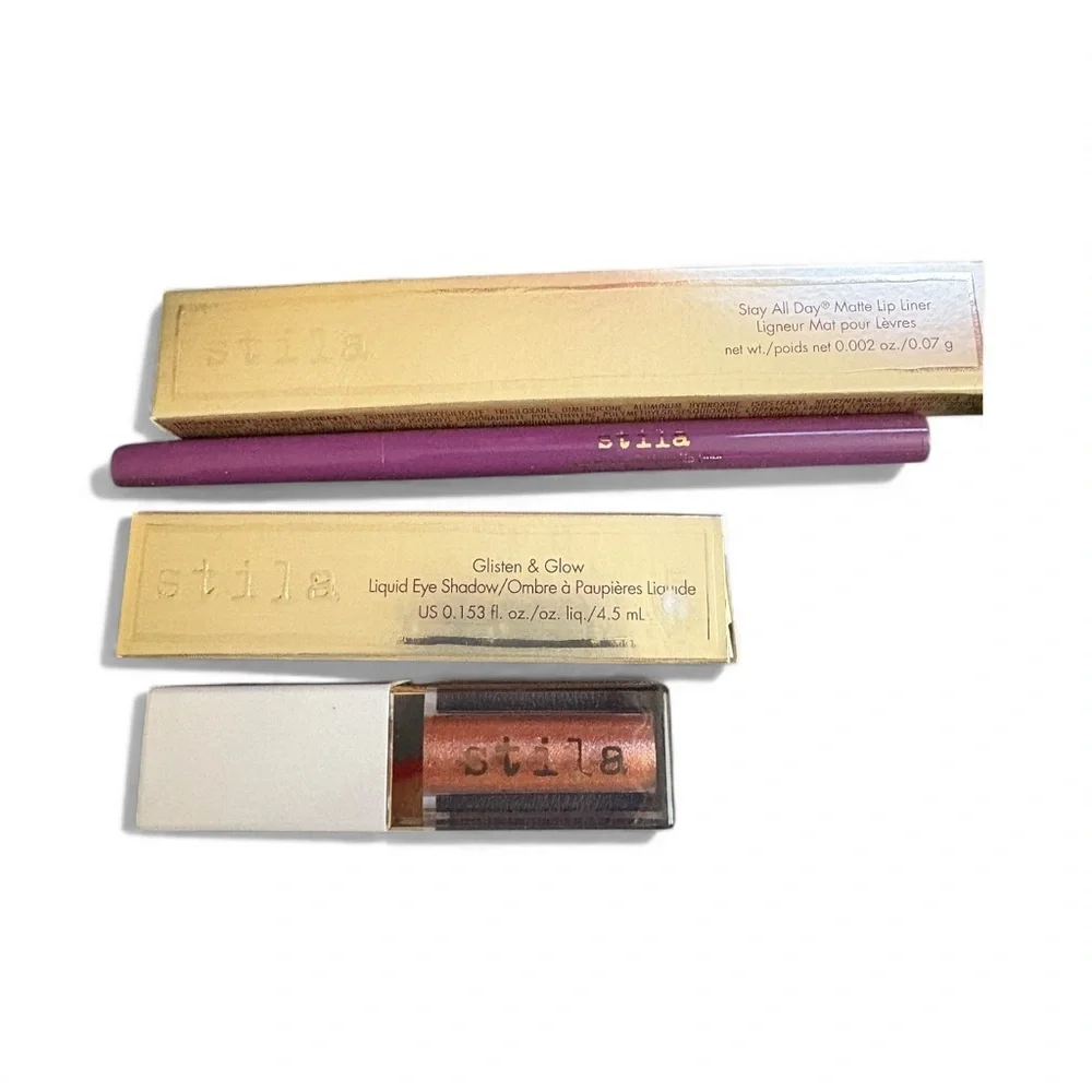 Stila Eye Shadow, Eye Liner, and Lip Liner NIB